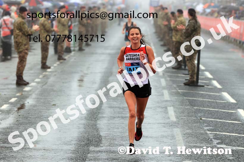 Women, 2024 AJ Bell Great North Run.  Photo: David T. Hewitson/Sports for All Pics